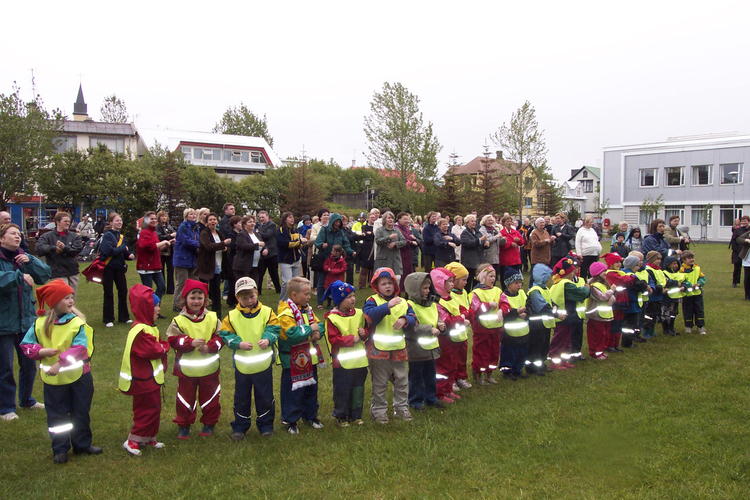 Dansað á Thorsplani