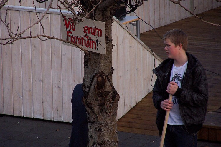 unglingamótmæli 012