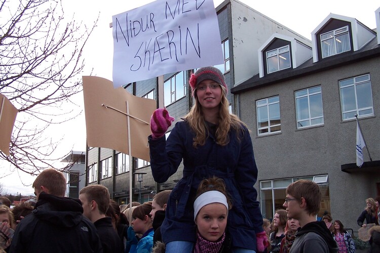 unglingamótmæli 030