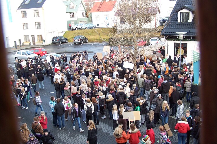 unglingamótmæli 033