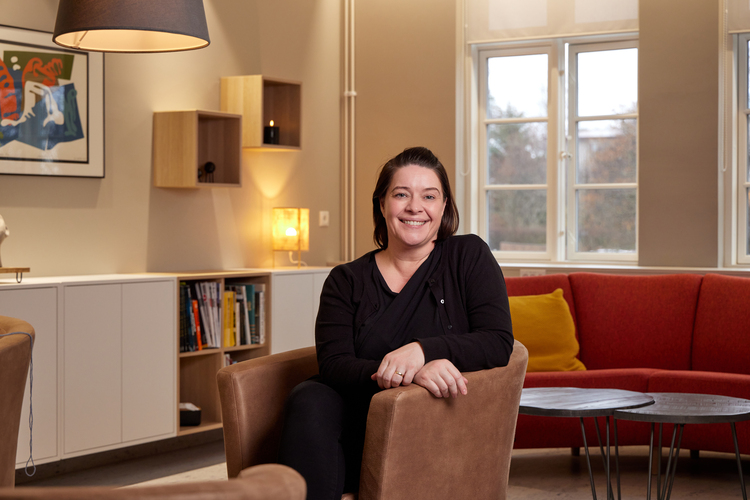 Harpa Björgvinsdóttir iðjuþjálfi og verkefnastjóri hjá Seiglunni.