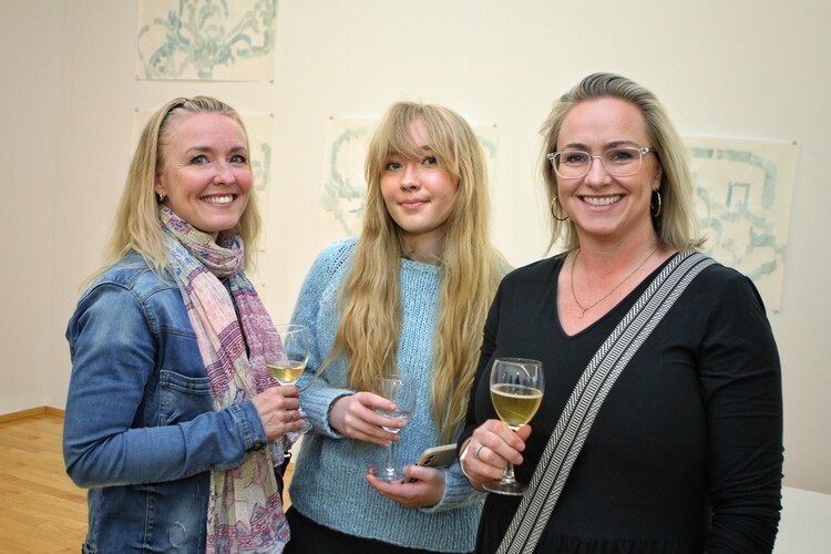 Íris María, Guðný Arnardóttir og Anney Bæringsdóttir