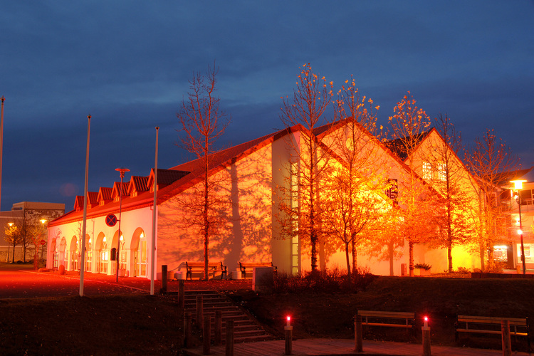 Hafnarborg - jólakortamynd