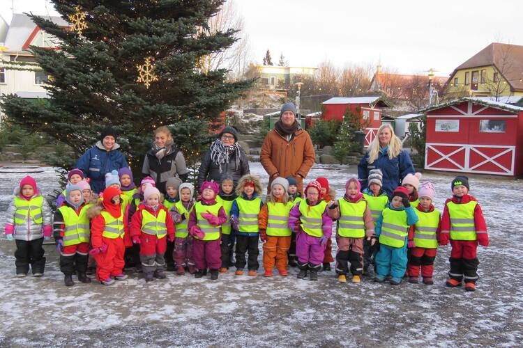 jolaþorp leikskolakrakkar