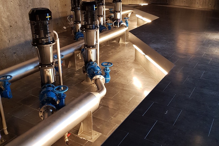 dælustöð vatnsveitu